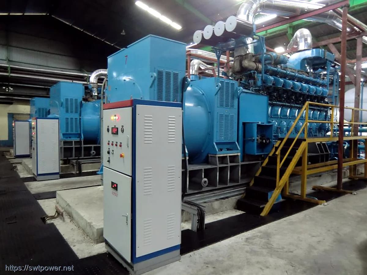 Diesel Usina de Energia com motor CRRC