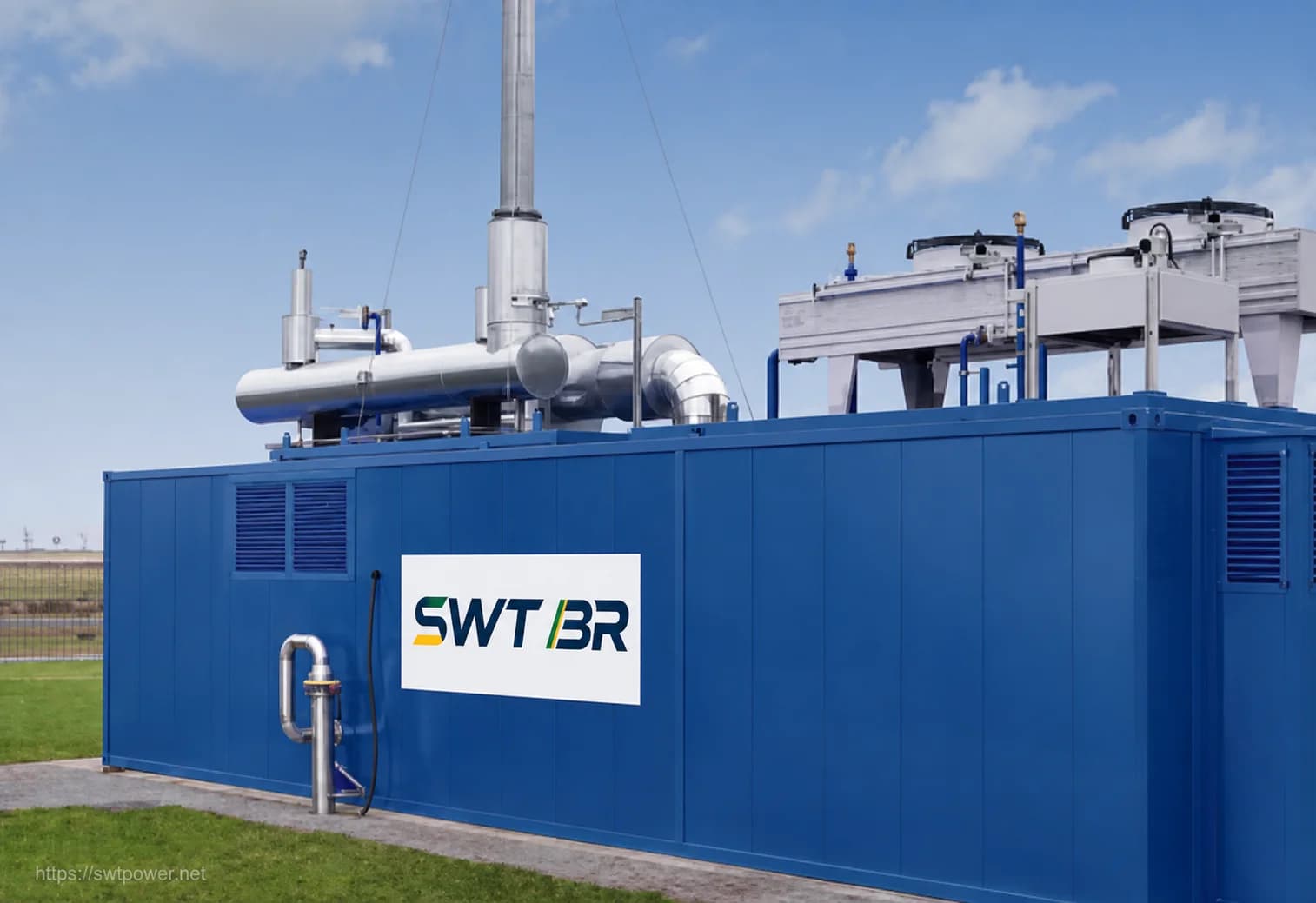 Gas Usina de Energia 1MW-100MW