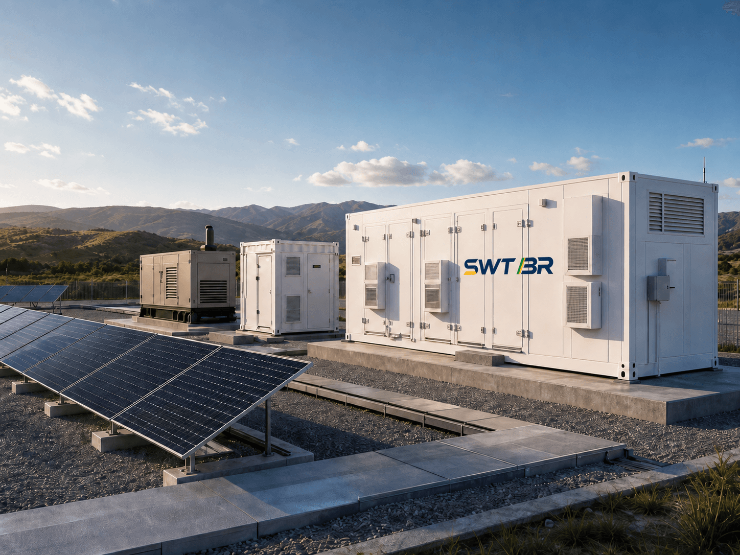 Gerador Solar Híbrido