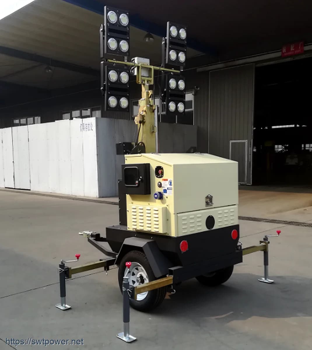 i Series 1200W LED Torre de Iluminação