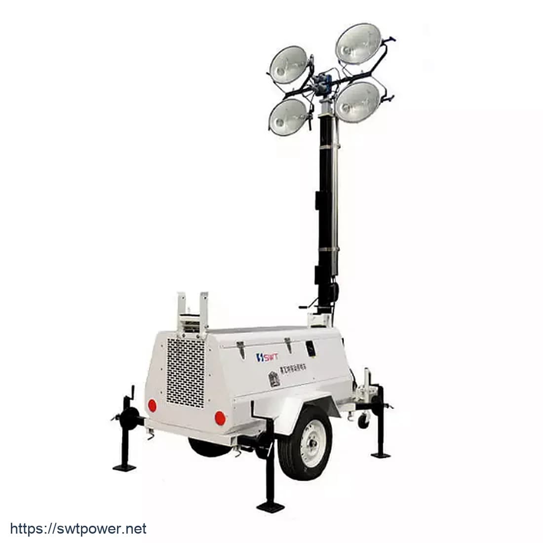 T Series 1200W Torre de Iluminação