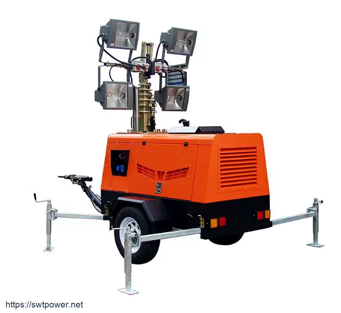 HV Series 1200W Torre de Iluminação