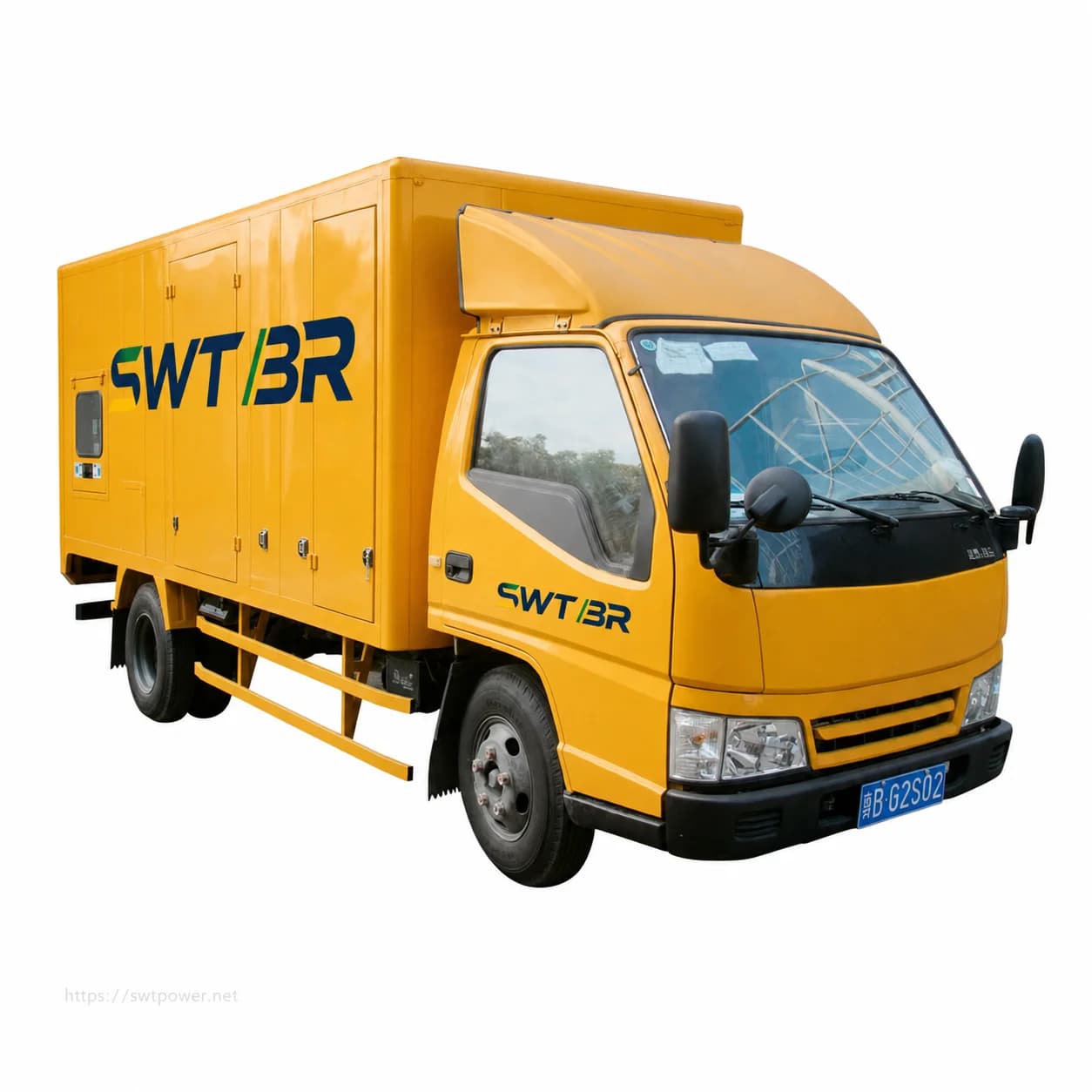 Moving Truck Generator Vehicle