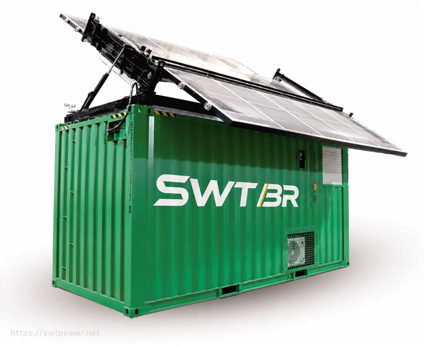 Mirco Usina de Energia with Solar Power Battery Storage and Generators