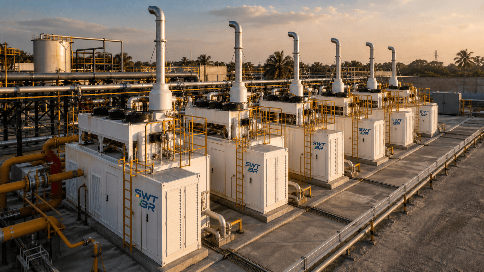SWT branded generator factory for continuous operation